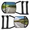 Lifronkit Universal Clip-on Towing Mirrors Extension Towing Mirror 360 Degree Rotation Adjustable Dual View Tow Mirror for Vehicle Car Truck Trailer, 2 Pieces