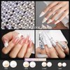 YGDZ Rhinestones, 10000 PCS Nail Rhinestones, Rhinestones for Crafts, Nails, Nail Pearls, Gems Stones with Storage Organizer Box, Resin Flatback Rhinestones Set, Nail Accessories for DIY Nail