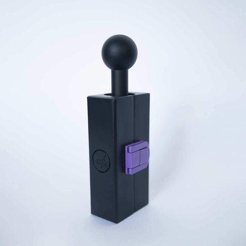Purple Rose Supply - 3.5-7g Cannagar Mold Thai Stick Press Roller Kit - Herb Burns For Hours - Easy Cigar Kit With Wooden Tip