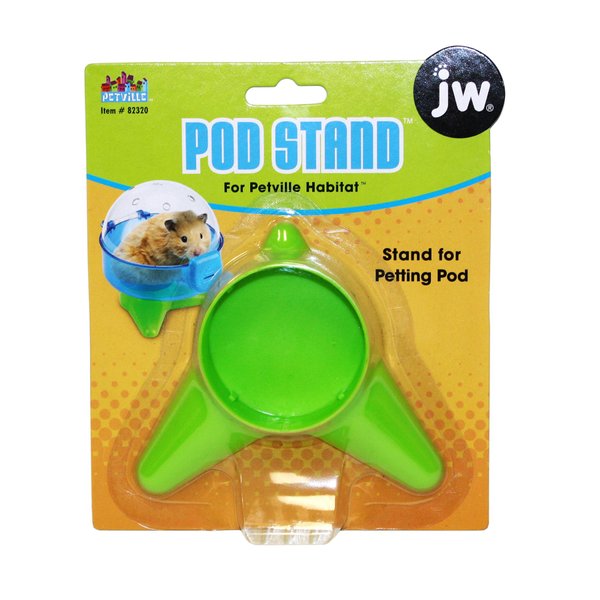 JW Pet Company Petville Pod Stand for Small Pet Animal, Green