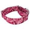 Country Brook Petz - Pink Bone Camo Martingale Dog Collar - Camouflage Collection with 10 Rugged Designs (1 1/2 Inch, Medium)