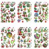 12 Sheets Christmas Temporary Tattoos for Kids, Christmas Birthday Party Supplies Christmas Party Decorations Xmas Party Favors for Kids Boys Girls Holiday Tattoos Gifts Stickers Fake Tattoos Decor