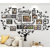 DIY Wall Decor Living Room Family Tree Wall Decor Sticker 3D Picture Frames Collage Wall Decor Living Room Wall Decor