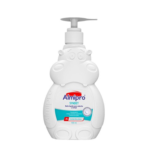 Almipro Syndet Baby Hair and Body Wash with Oatmeal and Aloe Vera. 14 Oz.