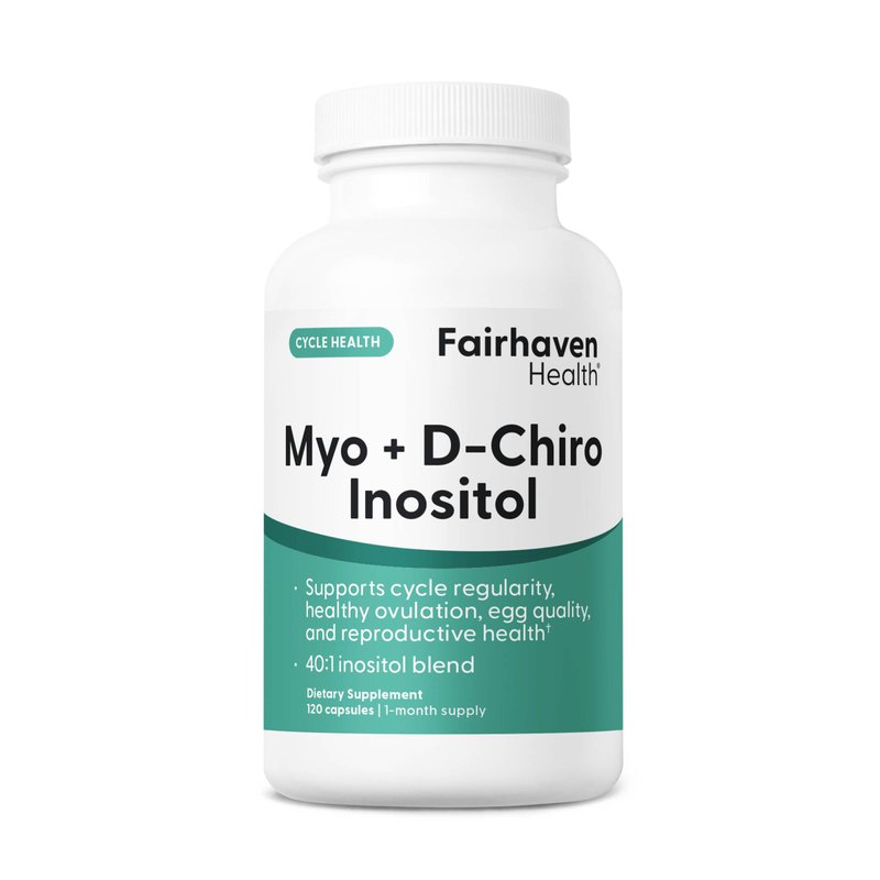 Fairhaven Health Myo-Inositol and D-Chiro Inositol Supplement for Women | 40:1 Ratio | Female Fer...