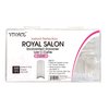 VIVACE Clear Royal Salon 500 Artificial False Gel Nail Tips 10Sizes With Clear Plastic Case for Nail Shop Nail Salon …