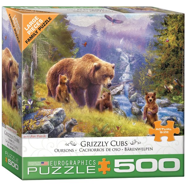 Grizzly Cubs by Jan Patrik