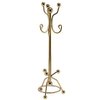 International Miniatures Dollhouse Miniature Hall Coat Tree in Polished Brass