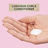 Suave Pink Luscious Curls Conditioner For Luscious Curls Curls Defining Curl Conditioner With Amino Acid Complex 16.5 oz