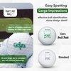 Ball Tatt - FAFO Golf Ball Stamp, Golf Ball Stamper, Self-Inking Golf Ball Stamp Markers, Reusable Golf Ball Marking Tool to Identify Golf Balls, Golfer Gift Golfing Accessories