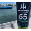 Watermans Mineral SPF 55 Sunscreen with Zinc, Aqua-Armor, Broad Spectrum Sunscreen for Face and Body, Reef Safe Sunscreen, Water Resistant, Mineral Sunscreen