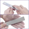 100/180 Grit Nail File (6 Pack), Emery Board Nail Files for Acrylic Nails and Natural Nails, Double Sided Emory Boards Professional Nail Filer Reusable Washable Manicure Square Gray