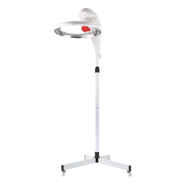 Orbiting Hair Processor, 950W Rotating Hair Dryer Perm Styling Machine, Adjustable Temper Height and Angle, 3 in 1 Dry Perming for Salon Barber Shop, 0-60 Minutes Timing