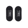 TRU BARBER HAIR GRIPPERS ® 3 COLORS BUNDLE PACK 6 PCS for Men and Women - Salon and Barber, Hair Clips for Styling, Hair holder Grips (Black/Red/Black)