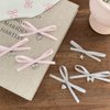 6 Pcs Bow Hair Clips Pink and Gray Alligator Clips Girls Pendant Hair Pins Barrettes Cute Hair Accessories MGPFERD