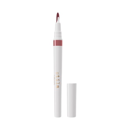 stila Calligraphy Lip Stain | Long-Lasting Tint, Moisturizing, Transfer-Proof, Lightweight, Sheer Buildable Color, Fades to a Natural Wash of Color | Maya, 22 Fl. Oz.