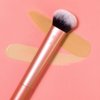 Real Techniques Professional Foundation Makeup Brush for Even Streak Free Application, Orange, (Pack of 4)