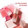 MAEPEOR Glossy Lipgloss Set 4 Colors Non-Sticky Moisturizing Lip Gloss Smooth Hydrating and Long-lasting Nourishing Glossy Lipgloss Kit (Set 02)
