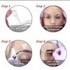 100Pcs Eyebrow Ruler Sticker Disposable Eyebrow Mapping Ruler Sticker for Microblading Permanent Makeup Henna, Brow Stencil Adhesive Measuring Shaper Tool LEES A.M.
