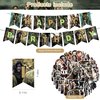 The Walking Dead Party Supplies,The Walking Dead Birthday Party Decorations Supply ,The Walking Dead Tv Show Theme Party Decorations with Happy Birthday Banner Cake Topper Balloons Stickers