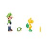 Super Mario Luigi and Koopa Troopa 4-Inch Action Figure 2-pack with 1-Up & Gold Coin Accessories, Action Figures Come with Up To 13 Points of Articulation