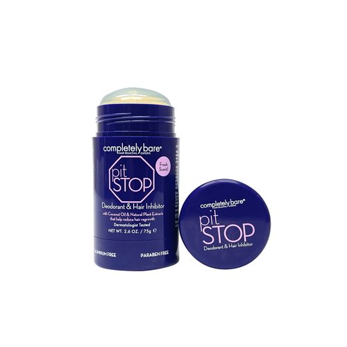 completely bare pit STOP Deodorant & Hair Inhibitor - Nourishing Coconut Oil & Hair Minimizers