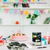 YQV Mini Golf Invitation Birthday Party Invitations, 20-Count Neon Glow Gloss Arcade Laser Sport Theme Birthday Party Invites With Envelopes-HBYQK-B01