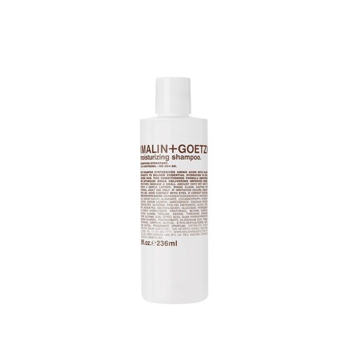 Malin + Goetz Moisturizing Hair Shampoo, 8 Fl. Oz. – Hydrating Shampoo for Women & Men, All Hair Types, Hair Treatment for Dry Damaged Hair, Vegan & Cruelty-Free