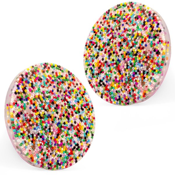 4pcs 10CM/3.9inch MUYMUT Skin Picking Fidget Toys: Silicone Picking Fidget Pad, Sensory Pick Pad, Trichotillomania Toys for Skin Pickers, Dermatillomania, ADHD, and OCD for Children and Adults