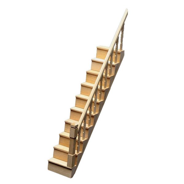 Dollhouse Miniature Simple Stair Kit