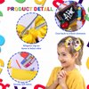 HIFANMM 2Pcs Back to School Hair Clips Yellow Bow Hair Accessories for Girls Cute Cartoon Blackboard Hairpins Funny Schoolbag Apple Alligator Hair Barrettes for School Opening Students Kids Decor
