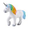 HABA Little Friends Unicorn Ruby Rainbow Chunky Plastic Toy Figure