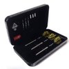 CUESOUL 25 Grams Tungsten Steel Tip Darts Set 90% Tungsten with Luxury Case