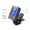 BROTOU Guitar Tuner Clip On with Guitar Capo for Guitar, Bass, Violin, Ukulele, Digital Electronic Tuner Acoustic Guitar Accessories with LCD Display