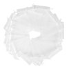 Boshen 100/200PCS Organza Gift Candy Sheer Bags Mesh Jewelry Pouches Drawstring Bulk for Wedding Party Favors Christmas (4" X 6"(100PCS), White)