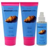 Pupa Milano Breakfast Lovers Set, Croissant, 4 Pc - Moisturizing Body Lotion - Hydrating Body Wash - Body Mist - For Soft Skin - Skin Care Gift Set