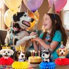 Dog Hanging Swirls Decorations Banner, 25 Pcs Dog Themed Birthday Party Decorations - Dog Birthday Party Honeycomb Centerpieces Banner Hanging Swirls for Kids/Teens Puppy Birthday Decorations Supplies
