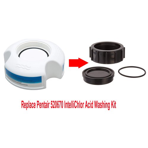 ATIE Pool Salt Cell Cleaner Acid Washing Stand GLX-CELLSTAND/520670 IntelliChlor Acid Washing Kit for Hayward Turbo Cells and Pentair Intellichlor Salt Chlorinator Cells