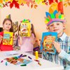Funrous 24 Set Thanksgiving Coloring Book Bulk Mini with Crayons Turkey Party Favors Owl Coloring Activity Book Page Packs for Hello Fall Autumn Birthday Goodie Bags Stuffers Gifts Supplies (Owl)
