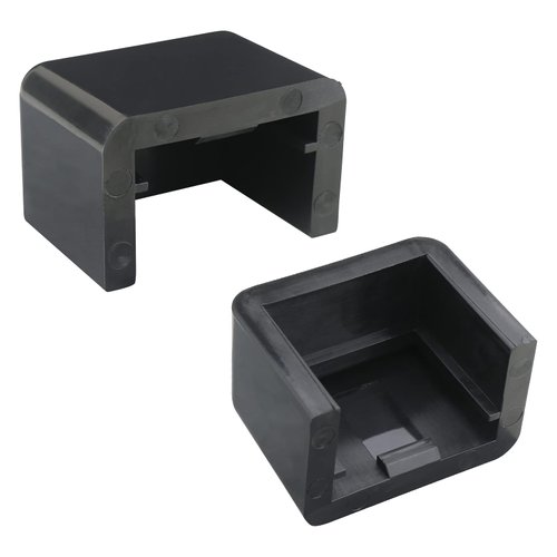 Hood Rest Bumper Bushing Channel Slide on 2 Pack Compatible with Peterbilt Specific Truck Models Replaces 13-04711 30.4016 HM75-65711 M13353 M13353UB