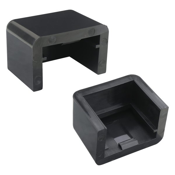 Hood Rest Bumper Bushing Channel Slide on 2 Pack Compatible with Peterbilt Specific Truck Models Replaces 13-04711 30.4016 HM75-65711 M13353 M13353UB