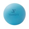 YANSYI Massage Lacrosse Ball, Ideal Massage Ball for Yoga, Physical Therapy, Deep Tissue Massage, Myofascial Trigger Point Release, Acupoint Massage, Portable Massage Tool (SkyBlue)