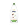 Dove Care by Nature Shower Gel, Coconut Oil & Almond Extract Body Wash, 5 Natural Ingredients, Gentle Cleansing, Protects Skin Microbiome 400 ml 13.5 oz