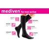 mediven Active 15-20 mmHg Compression Socks for Men and Women, Knee High, IV-Standard White
