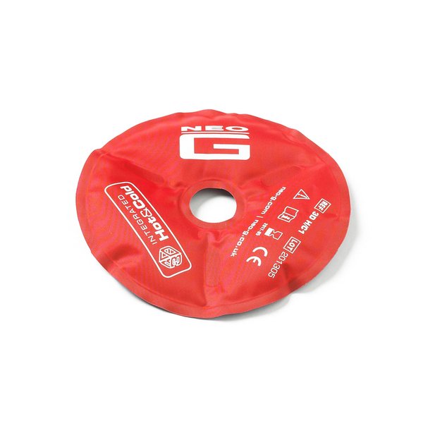 Neo G Hot and Cold Therapy Disc - Flexible Ice/Heat Pack for Injuries, Muscle Inflammation, Joint Pain, Swelling, Sprains - Reusable and Dual Function - Class 1 Medical Device - Qty 1 Disc - Blue/Red