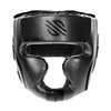 Sanabul Essential Boxing Headgear for Men & Women | Muay Thai and MMA Headgear | Sparring Headgear | Boxing Head Gear with Full Face Coverage (Black, L/XL)