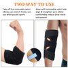 Corpower Elbow Brace,Ulnar Nerve Entrapment Brace, Elbow Immobilizer Brace,with 2 Removable Metal Splints,Elbow Brace for Tendonitis and Tennis Elbow Fit Women & Men