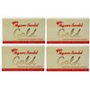 Mysore Sandal Gold Soap, 125 Grams Per Unit (Pack of 4) - Purest Sandalwood Soap - Grade 1 Soap - TFM 80% - Suitable for ALL Skin Type - Zero Dryness - Natural Sandalwood & Almond Oil Soap