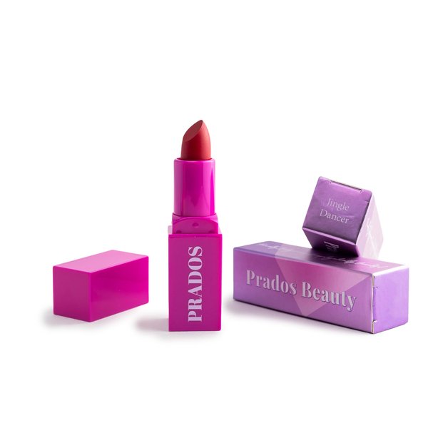 PRADOS BEAUTY Jingle Dancer Satin to Matte Lipstick