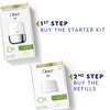 Dove Deodorant Refills Refill Kit 0% Aluminum Cucumber & Green Tea Aluminum Free Deodorant 1.13 oz